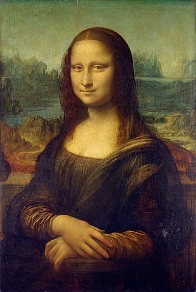 Léonard de Vinci, La Joconde. (Wikipedia)