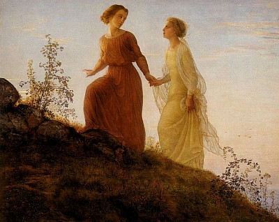 Louis Janmot, Poème de l'Âme _Sur la montagne (Wikimedia)