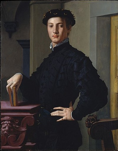 Agnolo Bronzino, Portrait of a Young Man. (Wikimedia)